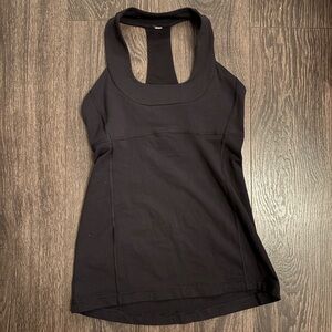 Lululemon black tank top